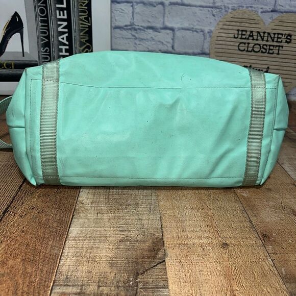 Jon Hart The Weekender Travel Bag 22'' Mint Coated Canvas Duffle Tote Luggage - Picture 7 of 15